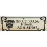 SILT "Mina ei karda..."